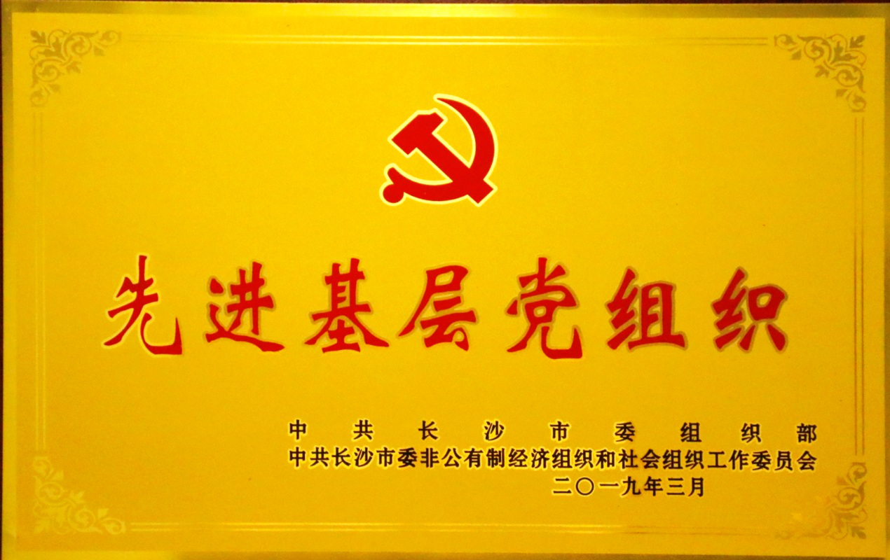 兩爭(zhēng)一創(chuàng)引領(lǐng)，五化建設(shè)保障，黨支部榮獲長(zhǎng)沙市“先進(jìn)基層黨組織”稱(chēng)號(hào)