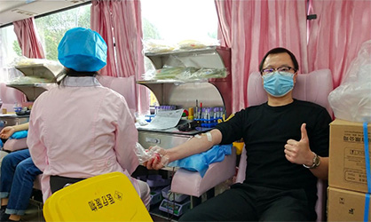 抗疫情、捐熱血、傳真情 ——康通電子工會(huì)組織參加公益獻(xiàn)血活動(dòng)